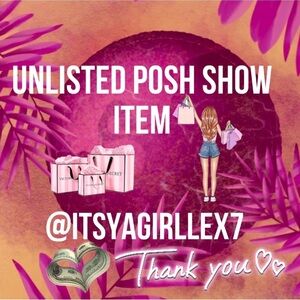 POSH SHOW ITEMS